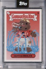 2022 Garbage Pail Kids x Keith Shore Hunter Greene Hunter Holes Silver Frame /49
