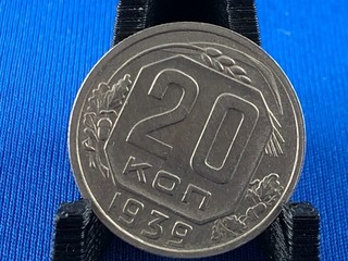 RUSSIA 20 KOPECKS 1939 (A3/430)