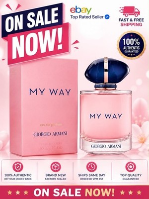 My Way by Giorgio Armani EDP Perfume for Women 3 oz 90 ml New In Box