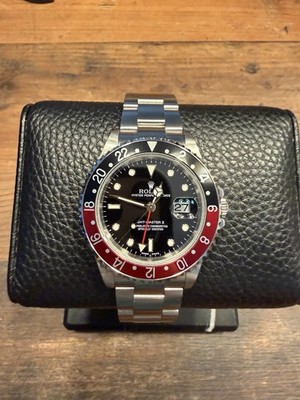 Rolex GMT-Master II 16710 Coke, Rolex Service 06/2026, 2 Jahre Garantie