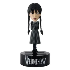 Wednesday Addams Solar Powered Body Knocker Bobblehead