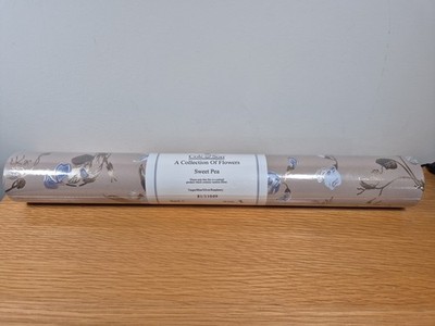 Cole & Son Sweet Pea Tapete in Taupe/Blau/Silber/Himbeere (eingestellt)