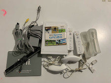 TESTED WORKING Complete Nintendo Wii Bundle w/WiiSports &amp; WiiPlay RVL-001