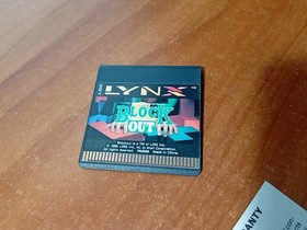 Blockout (Atari Lynx, 1991) Block Out W/ Original Box