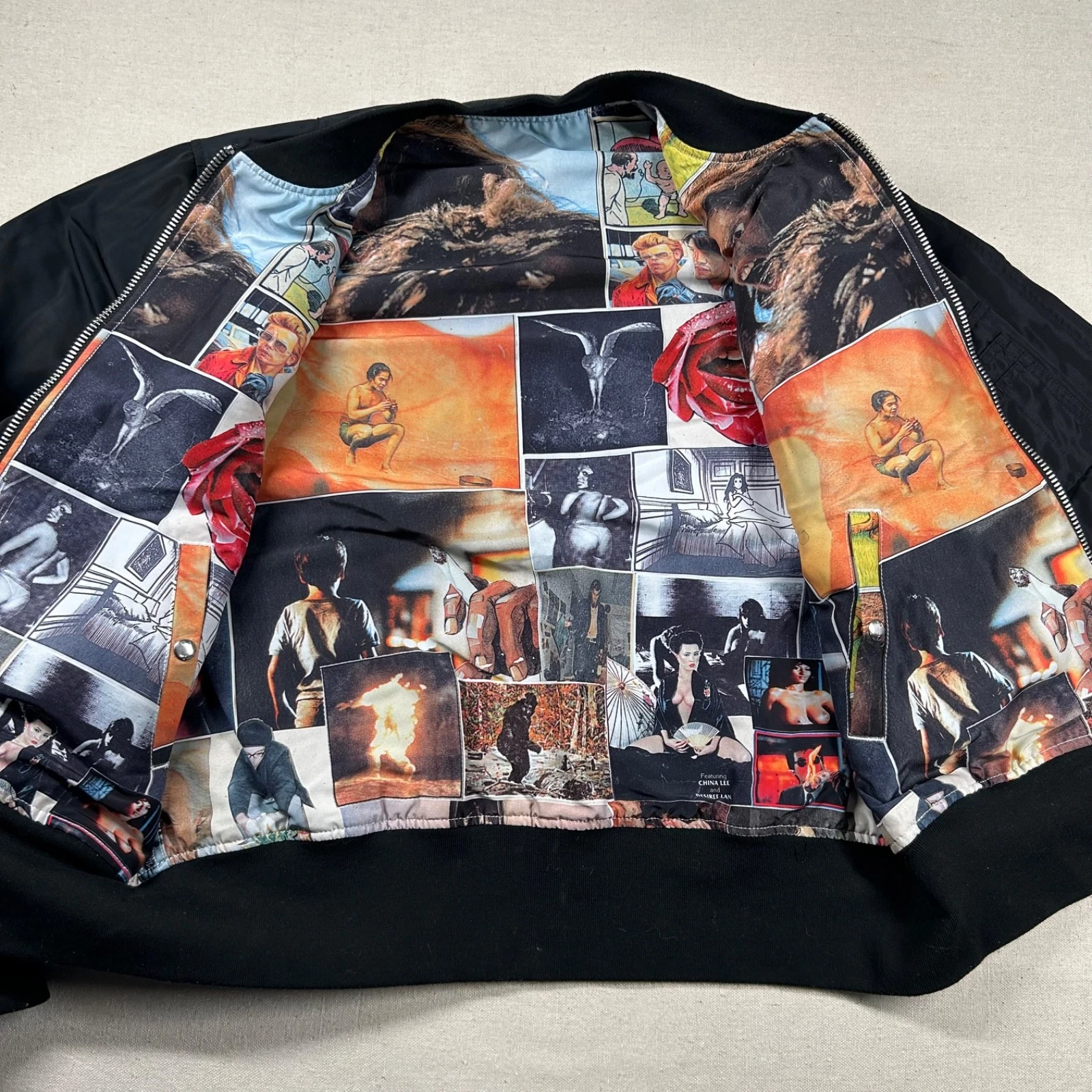 FA F*cking Awesome Jacket Mens XL Reversible Depression Skateboarding Sexy image 6
