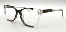 NEW NICOLE MILLER IBIZA C01 TORTOISE/CRYSTAL AUTHENTIC EYEGLASSES 53-15-135