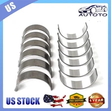 12X Connecting Con Rod Bearings Set Fit For BMW 328i 530i X3 E90 E60 E83 E70 N51