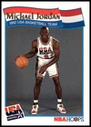 1991-92 Hoops McDonald's Michael Jordan #55 USA Basketball Card