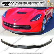 For 14-19 Chevy Corvette C7 Stage 1 Front Bumper Lip Chin Spoiler Body Kit