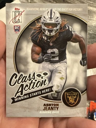 2025 Topps Signature Ashton Jeanty Base (RAW)
