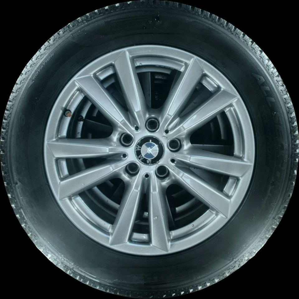 255/55 R18 Ganzjahrreifen BMW X5 E70 18 Zoll Alufelgen Komplettsatz 6mm - Bild 4 von 4