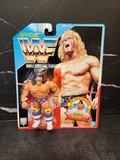 Vintage 1991 Hasbro WWF Ultimate Warrior Purple Trunks Factory Sealed New