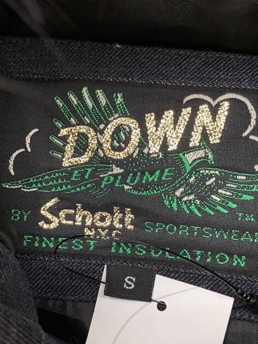 Schott Down Jacket S Wool Gray New - image 3