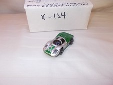 TYCO PORSCHE 3 LIGHTED SLOT CAR RUNS  LIGHTS NICE CAR  LOT X-124