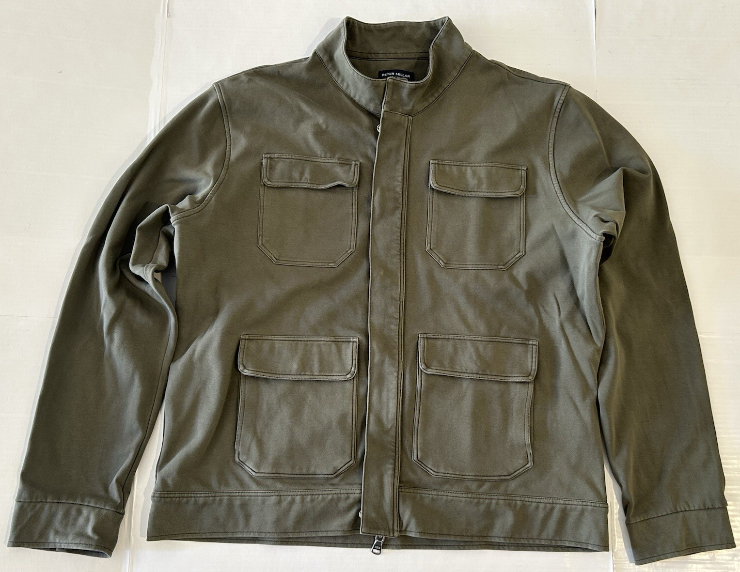Peter Millar Jacket Men XL Performance Moleskin C… - image 2