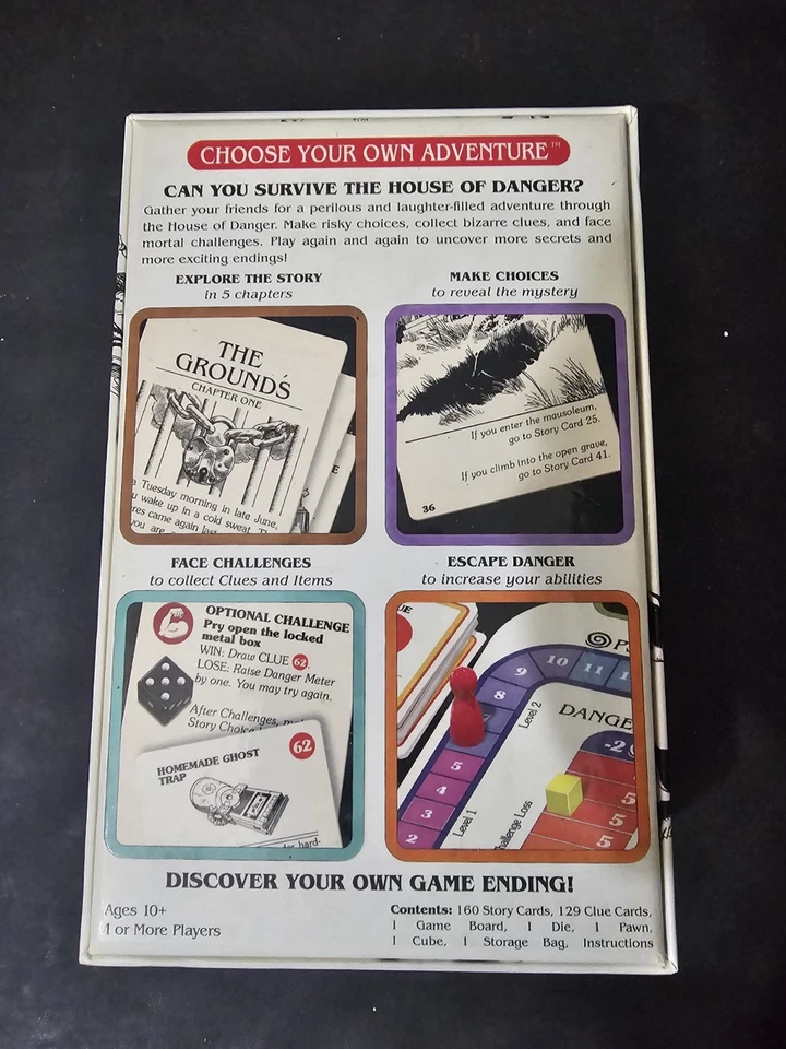 Choose Your Own Adventure House of Danger Board Game | Strategy Game | Cooperati - Image 4 of 4