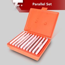 10 Pair 1/8" Steel Parallel Set 0.0002" Hardened 1/8" x 6" Suit Milling Thin New