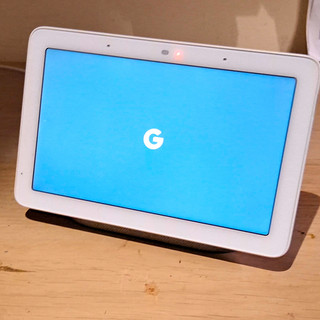 Google Nest Hub Smart Speaker Display Wi‑Fi Google Assistant Touch/Voice White