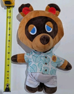Animal Crossing Tom Nook Plush Doll With Leaf Shirt 12 Inch Soft Toy