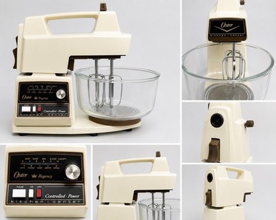 Vintage Oster Regency Kitchen Center stand mixer in very nice condition