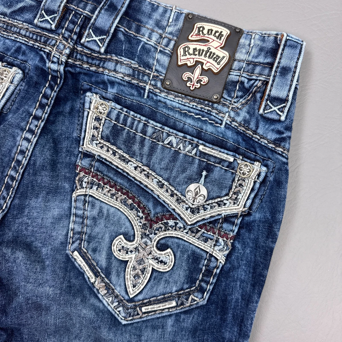 Rock Revival Regular 32 Size Denim Jeans for Men for sale | eBay