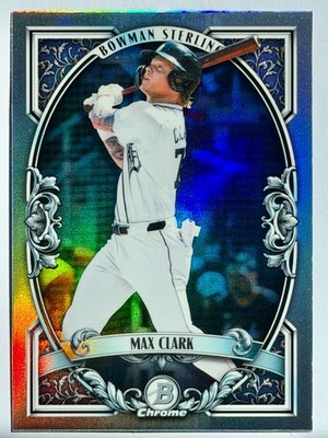 2026 Topps Bowman Baseball - Max Clark - Bowman Sterling Refractor #BST-5