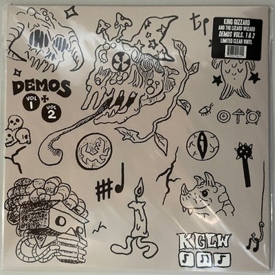 King Gizzard And The Lizard Wizard   Demos Vols. 1 & 2   Clear Double Vinyl, NEW