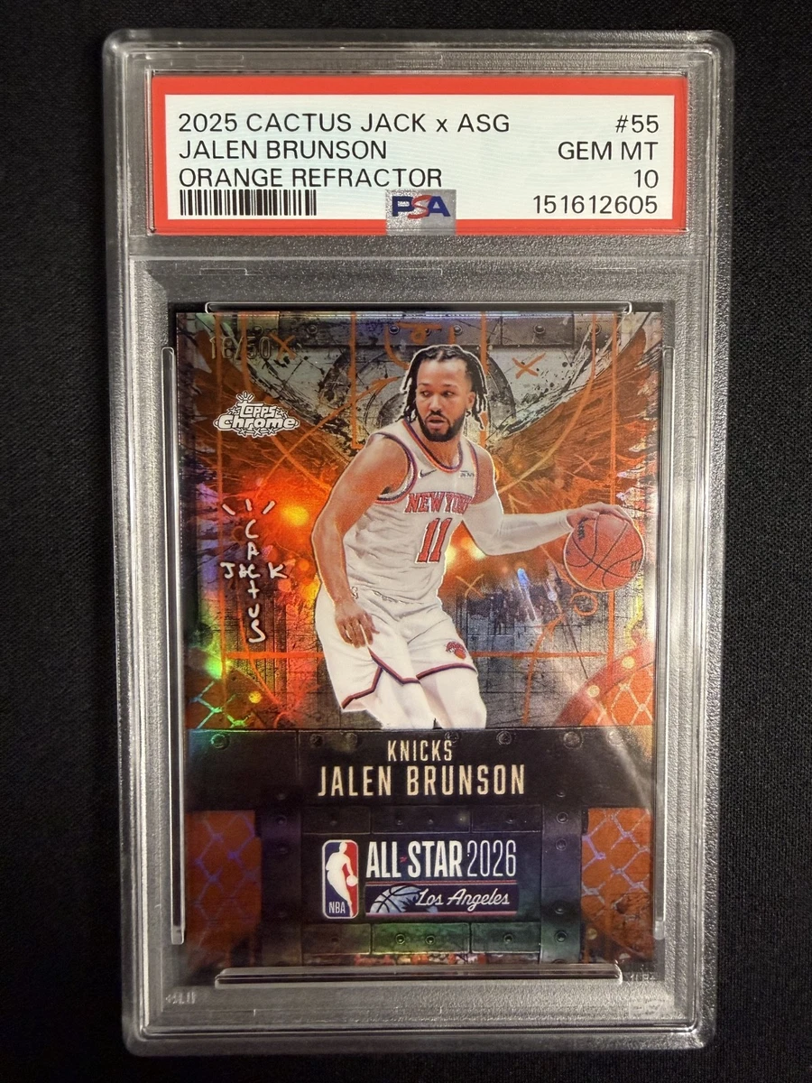 2025-26 Topps Chrome Cactus Jack X Nba All-Star Game - Jalen 