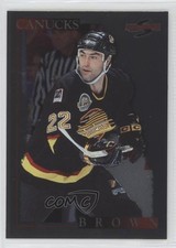 1995-96 Score Black Ice Jeff Brown #23 0a3