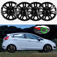 15 4pcs Hubcaps Wheel Covers Hub Caps Fits R15 Tire Steel Rim For Ford Fiesta