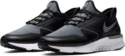 MENS SIZE 6 Nike Odyssey React Shield 2 Black Cool Gray Running Shoes BQ1671-003