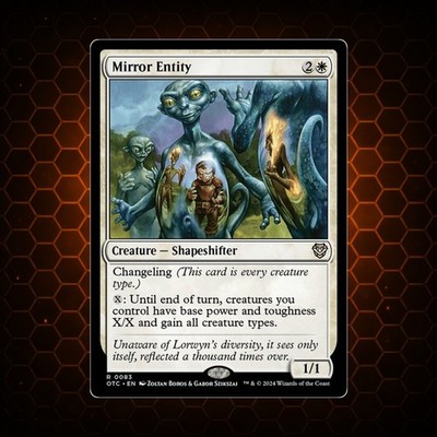 MTG - Mirror Entity/Spiegelwesen - OTC - EN - NM