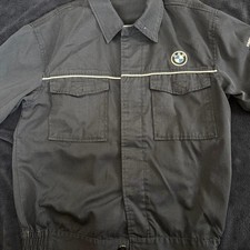 Bmw Black Jacket With Emblem Old Clothes Short Length Y2k Men Bayerische Motoren