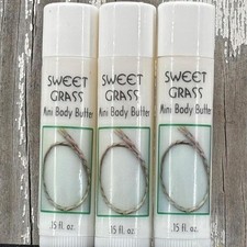 Sacred Feather Traders Sweet Grass Body Butter 3 0.15 fl oz tubes