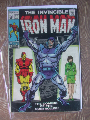 Iron Man   #12   VG   1969   First appearance of the Controller