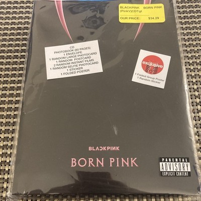 BLACKPINK: BORN PINK (Black Version A) (CD)Boxset W/ Photocards/poster/photobook