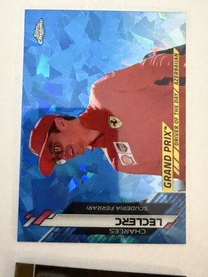 Charles Leclerc 2020 Topps Chrome Sapphire Formula 1 Grand Prix 157