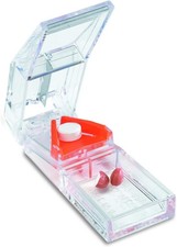 Deluxe Pill Splitter Ergonomic Design For Easy Accurate Medication Cutting