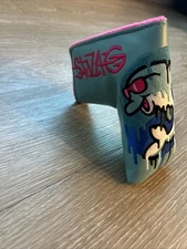 Swag Golf Drippy Flipper (Blue) Blade Putter Cover 