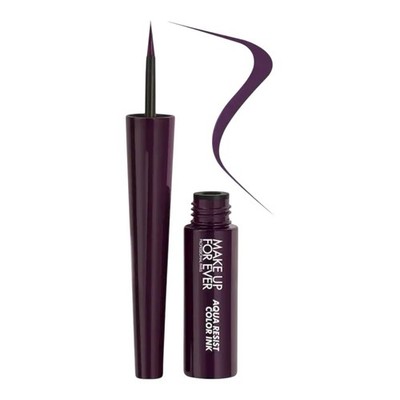 MAKE UP FOR EVER  04 plum Aqua Resist Color Ink 24HR Waterproof Liquid Eyeliner