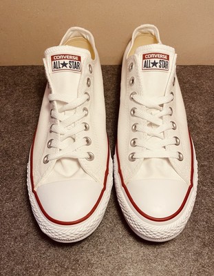 Converse M7652C Ox All Star Core Low Top Schnürschuh Herren In Weiß UK 10 EU 44