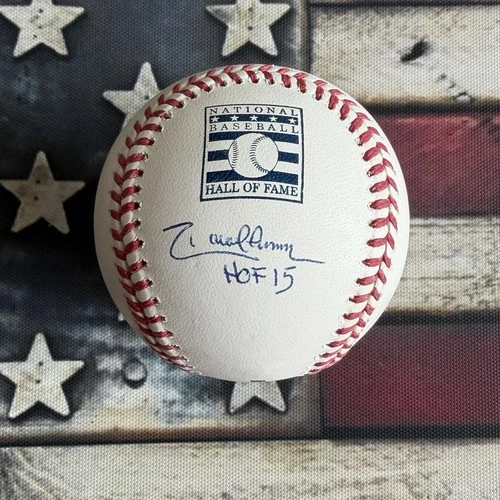 RANDY JOHNSON Signed Autographed HOF Logo Baseball w/HOF 15 - JSA COA