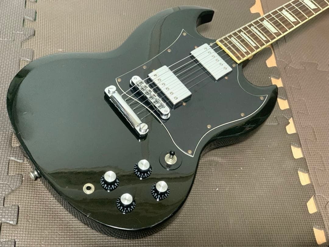 BLITZ BY Aria Pro II SG Electric Guitar Blitz Black | eBay