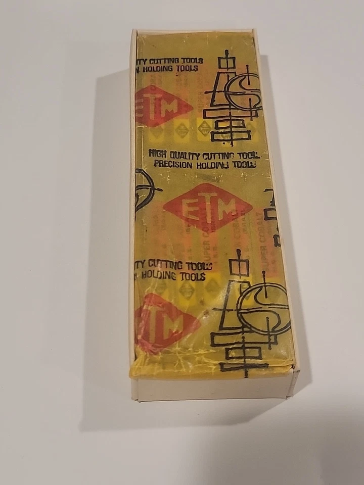Full Box ETM Israel Super Cobalt HSS Square Lathe Cutter Tool Bit 5/16" x 2-1/2" - Image 4 of 4