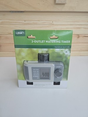 Orbit 2-Outlet Programmable Hose Watering Timer Sprinkler Timer