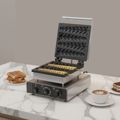 Electronic Commercial Electric Lolly Waffle Stick Baker Machine Waffle Maker
