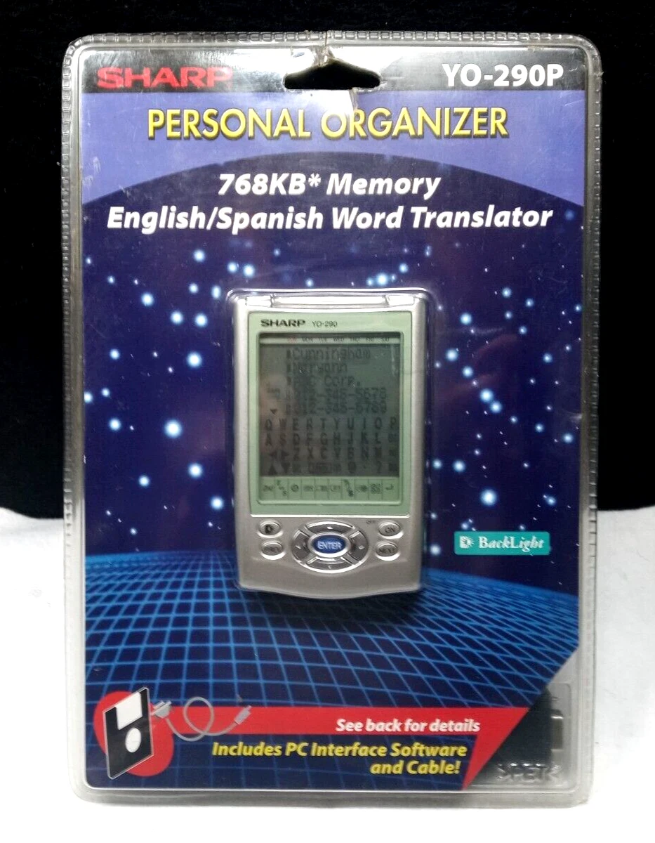 Sharp Electronic Organizer YO-290P : Electronic