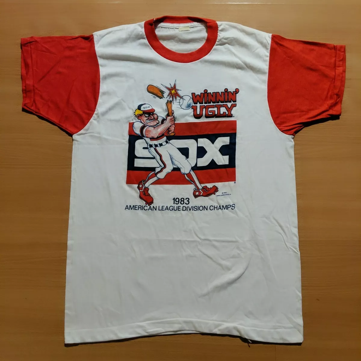 vintage 1983 Chicago White Sox baseball t shirt Large