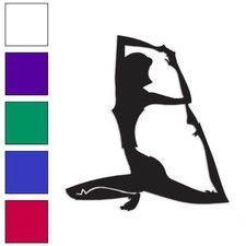 Yoga Meditation Low Lunge, Vinyl Decal Sticker, Multiple Colors & Sizes #1152