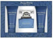 Tommy Bahama Maritime 3 Pc Gift Set for Men 2.5oz EDC, 3.4oz Balm  Wash
